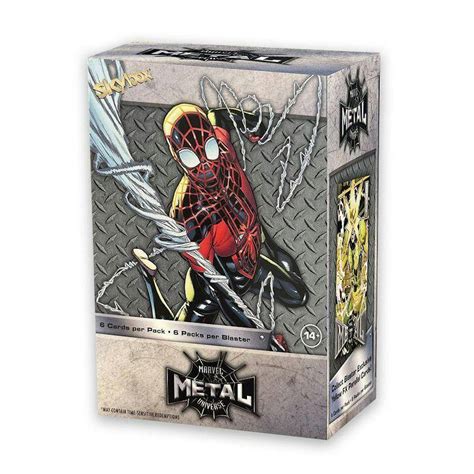 upper deck marvel metal universe trading card blaster box stores|marvel metal universe trading cards.